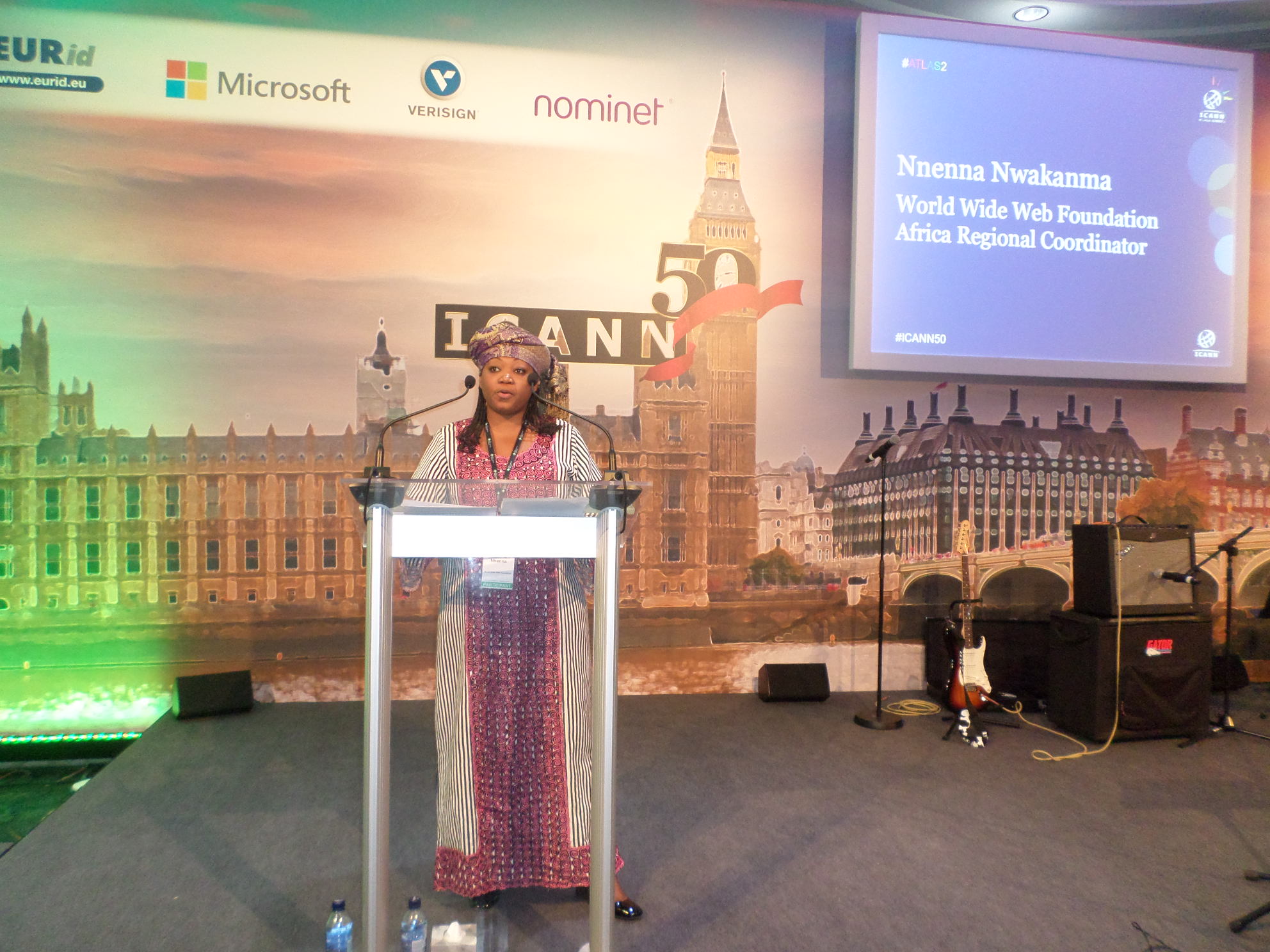 Nnenna Nwakanma’s speech at ICANN 50 in London